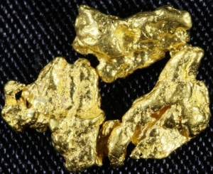 1.7 Grams 3 Kalgoorlie Gold Nuggets, Australia LGN 1519